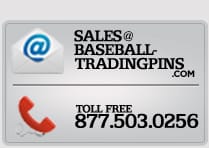 Sales baseball trading pins